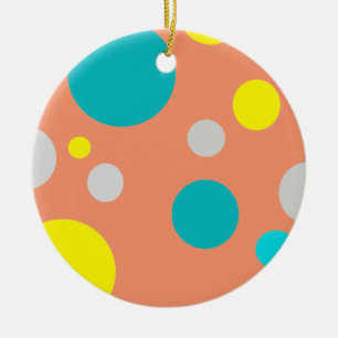 Lucky Colorful Bubbles Keramik Ornament