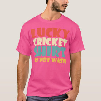 Lucky Cricke waschet keine lustige Cricket T-Shirt