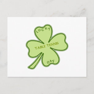 Lucky Day Pong Postkarte