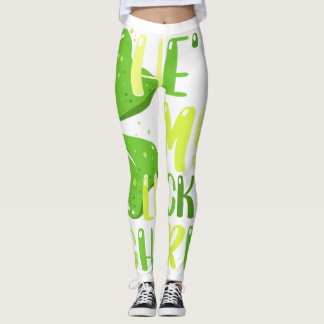 Lucky Day Regenbogen Lucky Charm Kinder St Patri Leggings