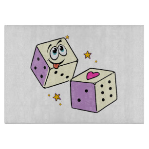 Lucky Dice Schneidebrett