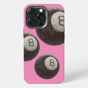 Lucky Disco 8 PINK, Lucky 8 Disco-Kugel, Snooker iPhone 13 Pro Hülle