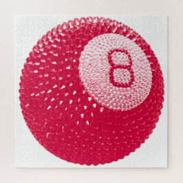 Lucky Disco 8 Pink, Lucky Disco Ball, Funky Art Puzzle