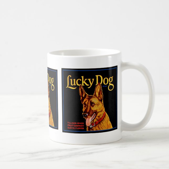 Lucky Dog Kaffeetasse (Rechts)