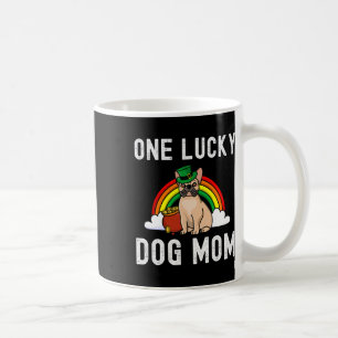 Lucky Dog Mama Französischer Bulldog St Patrick's  Kaffeetasse