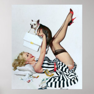 Lucky Dog Pin Up remains the same as it's a proper Poster