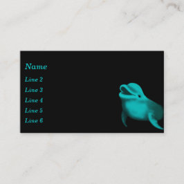 Lucky Dolphin Business Card Visitenkarte