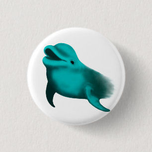 Lucky Dolphin Button