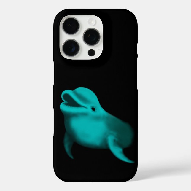 Lucky Dolphin Case-Mate iPhone Hülle (Rückseite)