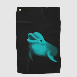 Lucky Dolphin Golfhandtuch