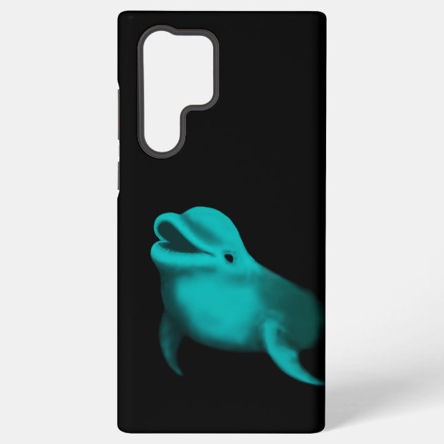 Lucky Dolphin Samsung Galaxy Hülle (Rückseite)