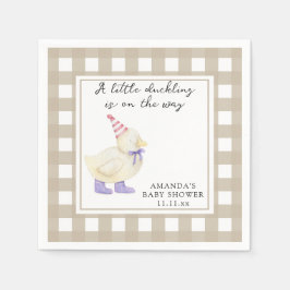 Lucky Duck Babydusche Serviette