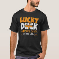 Lucky Duck Junting Shirt - Funny Duck Hunter
