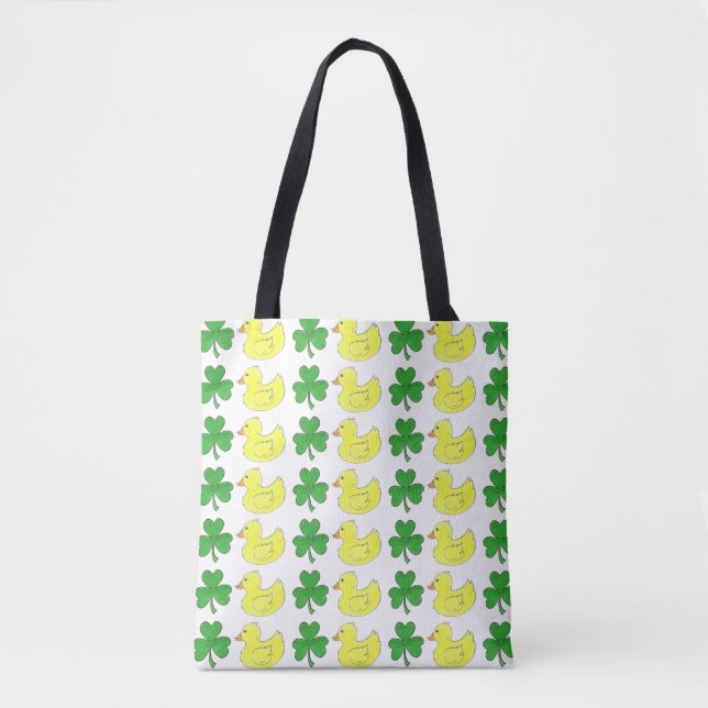 Lucky Duck Kleeblatt Clover St. Patrick's Day (Vorderseite)