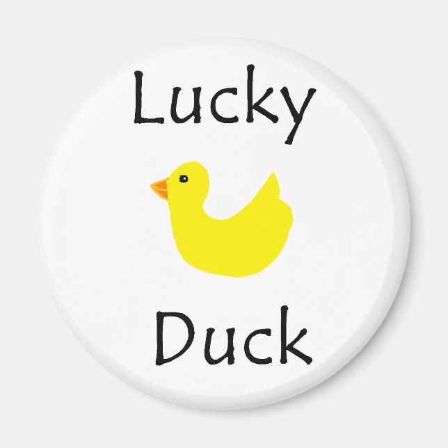 Lucky Duck Magnet (Vorne)
