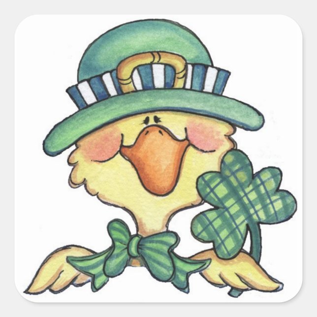 Lucky Duck - Stickers (Vorderseite)