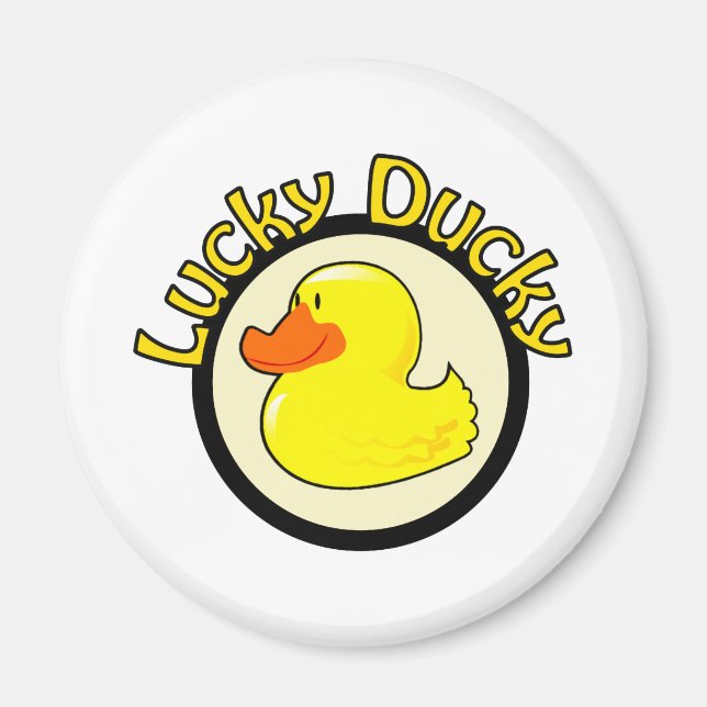 Lucky Ducky Magnet (Vorne)