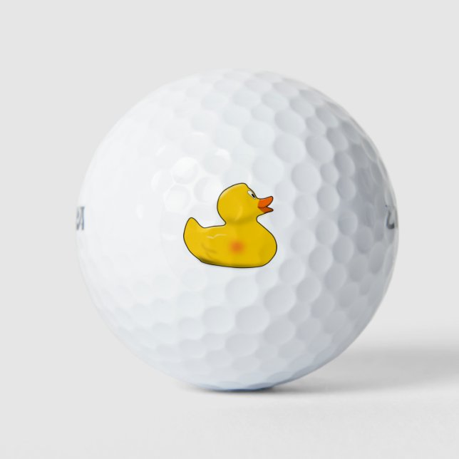 Lucky Ducky Wilson Golf Ball (Vorderseite)