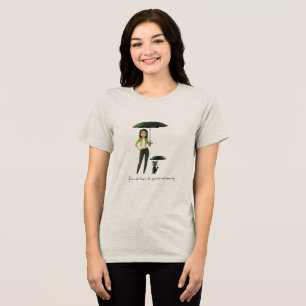 Lucky Duo - Inspiriert durch Luck Movie Mädchen Tri-Blend Shirt