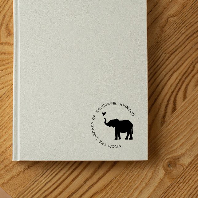 Lucky Elephant modern einfach aus der Bibliothek Gummistempel (Von Creator hochgeladen)