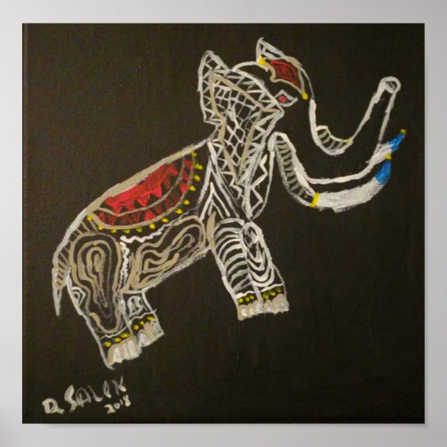 Lucky Elephant Poster (Vorne)