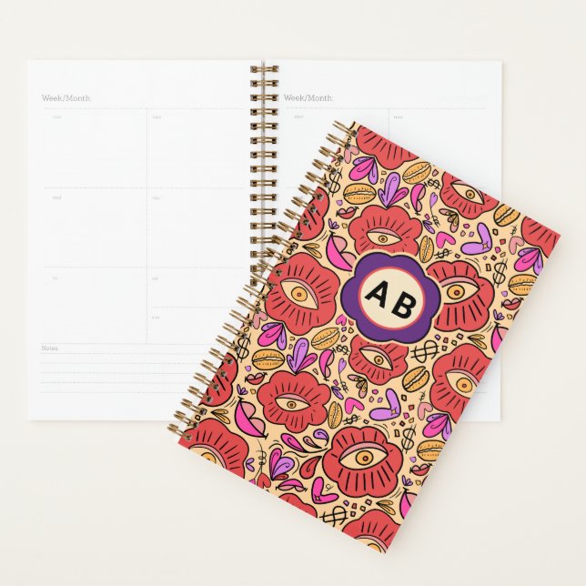 Lucky Eye Floral Pattern Planer (Anzeige)
