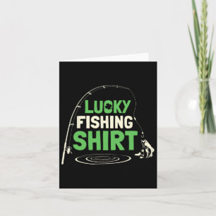 Lucky Fischen Rods Fisherman Funny Fish Gi Karte