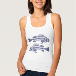 Lucky Fish Tank Top