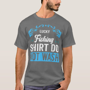 Lucky FishingDo Not Wash Vertijigging  T-Shirt