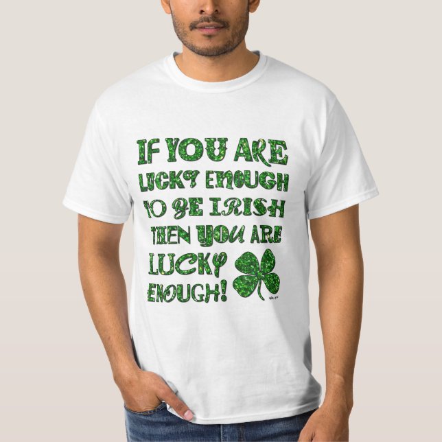 LUCKY GENUG... T-Shirt (Vorderseite)