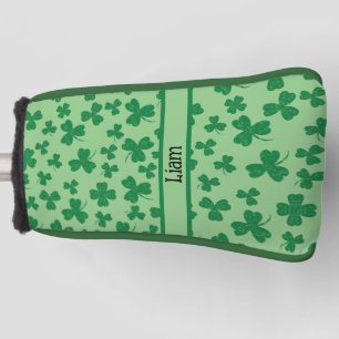 Lucky Green Closing Putter Golf Head Cover Headcover