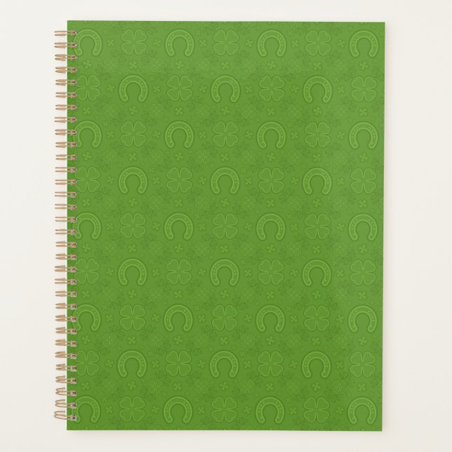 Lucky Green Icons Pattern Planer (Vorderseite)