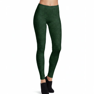 Lucky Green Kleeblatt Pattern St. Patrick's Day Leggings