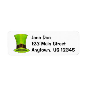 Lucky Green Leprechaun Top Hat Saint Patrick's Day