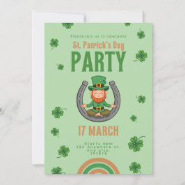 Lucky Green Vibes Einladung