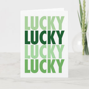 Lucky Greens Einfache Karte