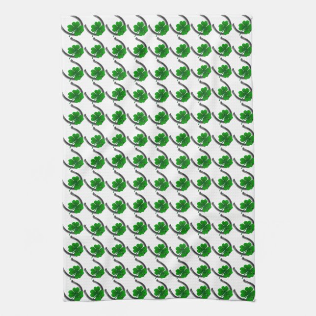 Lucky Handtücher St. Patrick's Tea Handtücher indi (Vertikal)