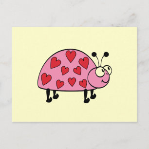 Lucky Heart Bug Tshirts und Geschenke Postkarte