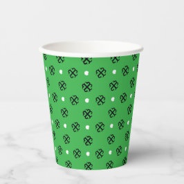 Lucky Hearts Kleeblatt Paper Cup Pappbecher