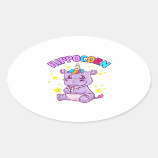 Lucky Hippo Sticker - Niedliche Geschenkidee