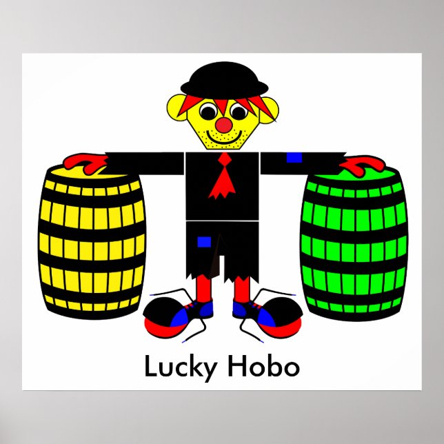 Lucky Hobo - Roaring 20 Poster (Vorne)