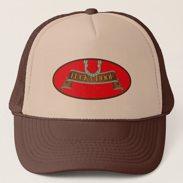 Lucky Hoof - Trucker Hat Truckerkappe (Vorderseite)