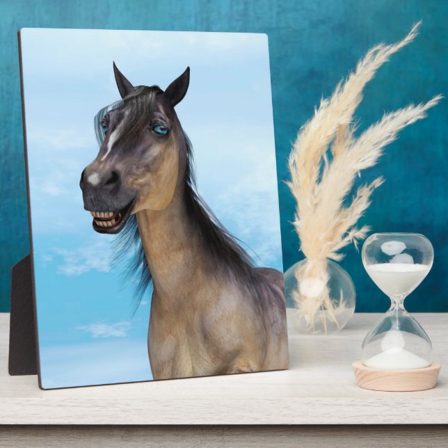 Lucky Horse Fotoplatte (Seite)