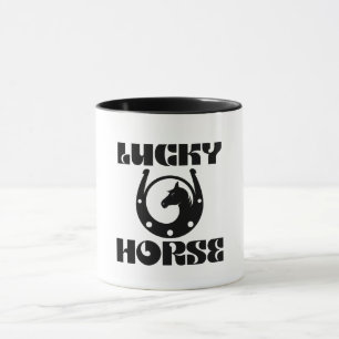 Lucky Horse Horseshoe Tasse - Charm und Viel Glück