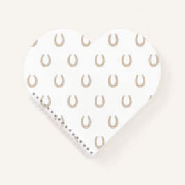 Lucky Horse Shoe Notizbuch