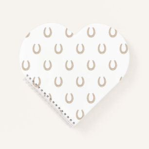 Lucky Horse Shoe Notizbuch