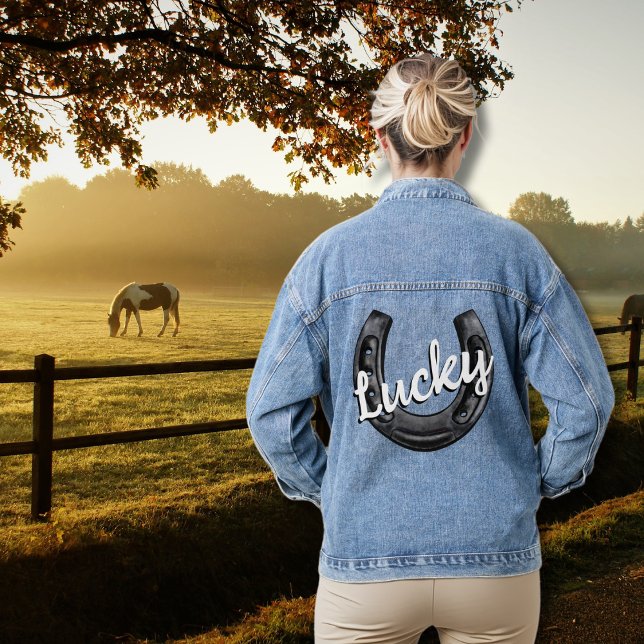 Lucky Horseshoe Jeansjacke (Von Creator hochgeladen)