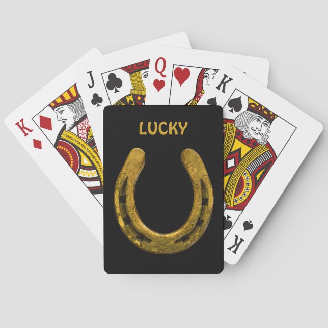 Lucky Horseshoe Spielkarten (Rückseite)