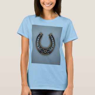 Lucky Horseshoe Traditionelles Tattoo-T-Shirt T-Shirt