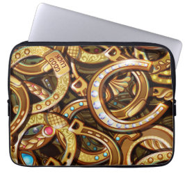 Lucky Horseshoes Laptopschutzhülle